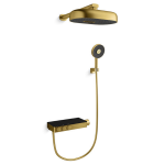 Kohler K-26330T-9-2MB ANTHEM 雙口掛牆式恆溫雙淋浴龍頭 (羅曼黃銅)